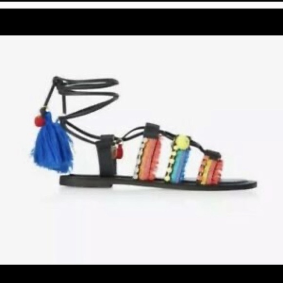 💥HOST PICK💥 New!! Pom Pom Sandals - Picture 2 of 3